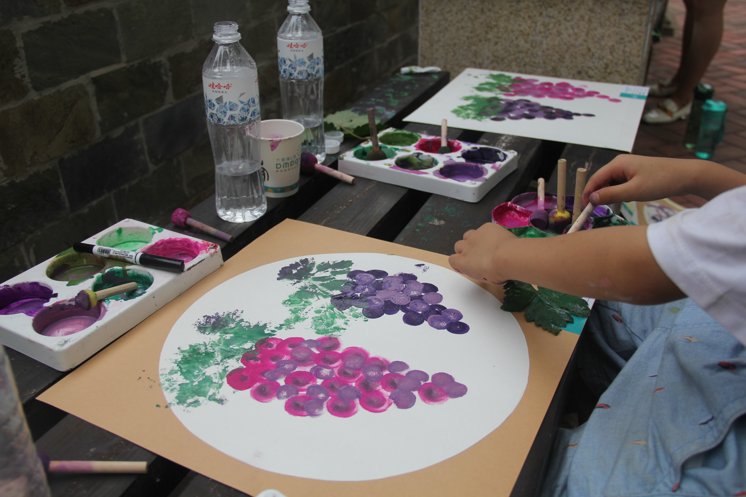 大墨蒲公英素質教育運城校區(qū)8月格瑞特酒莊寫生游記！